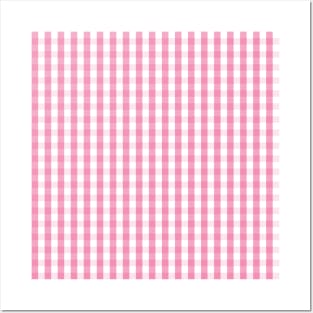 Southern Pink Gingham Posters and Art